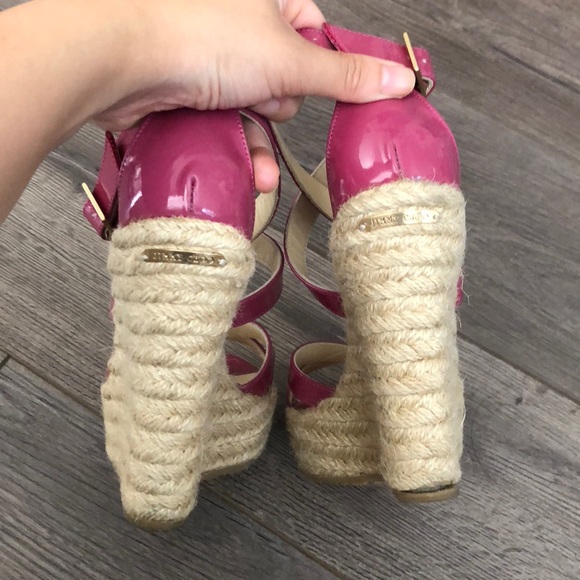 Jimmy choo size 34.5 espadrille Wedges - Picture 5 of 8